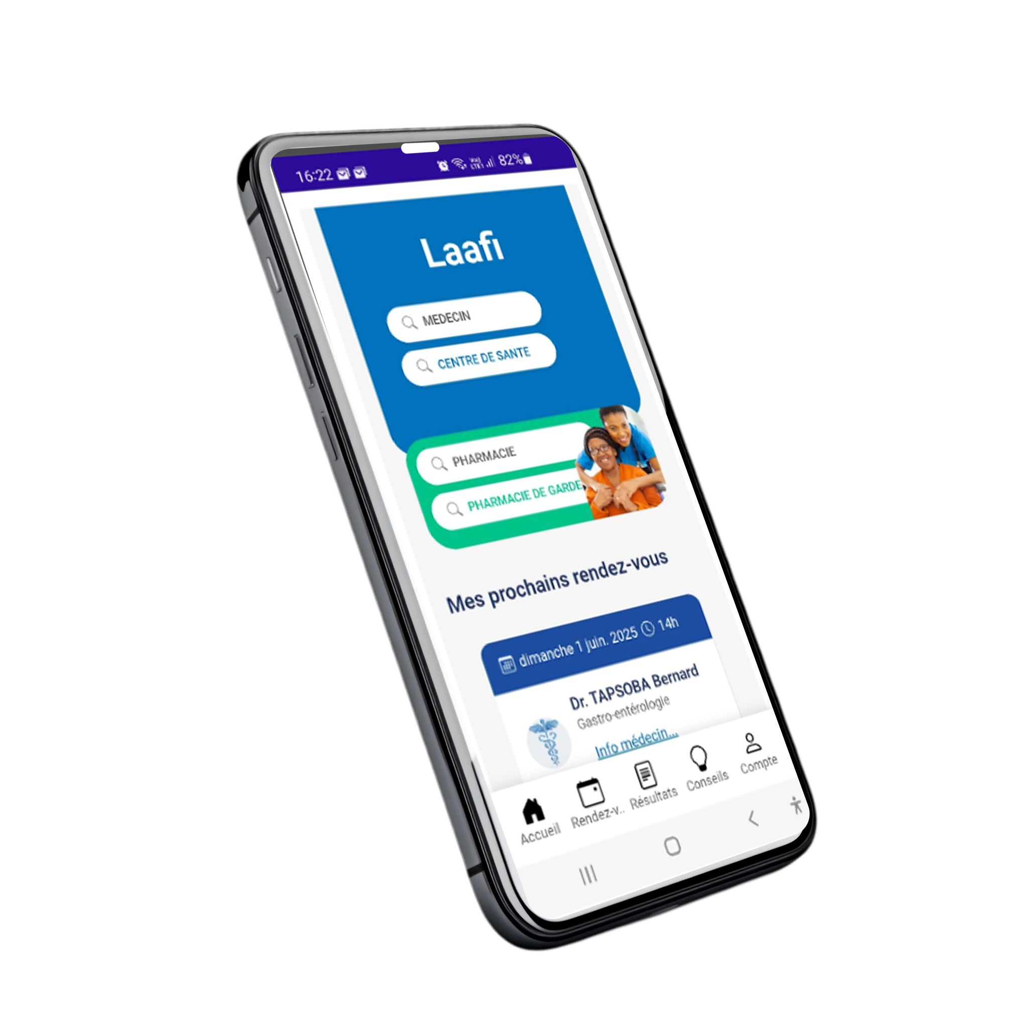 Laafibook Mobile App